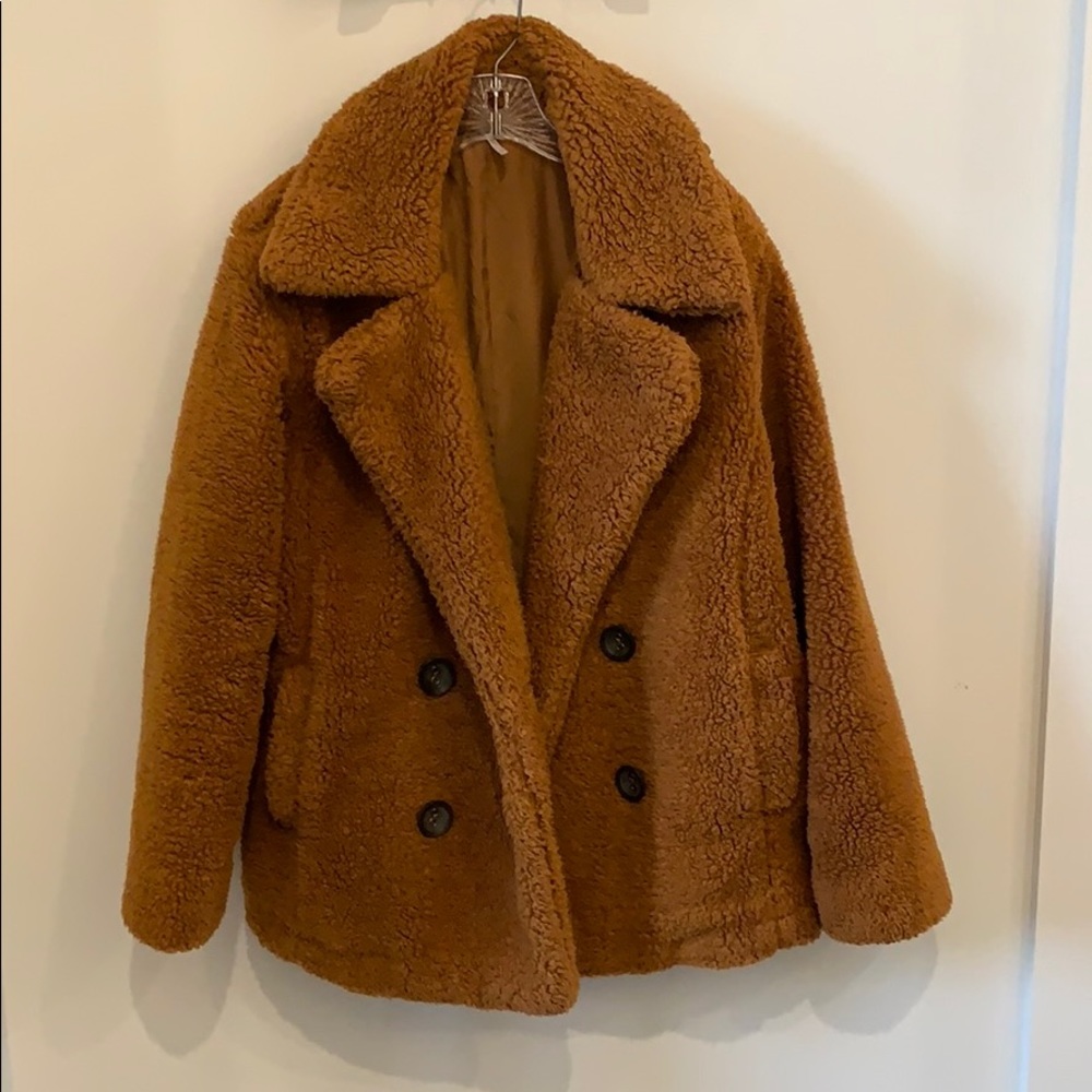 Free People Teddy Bear Coat